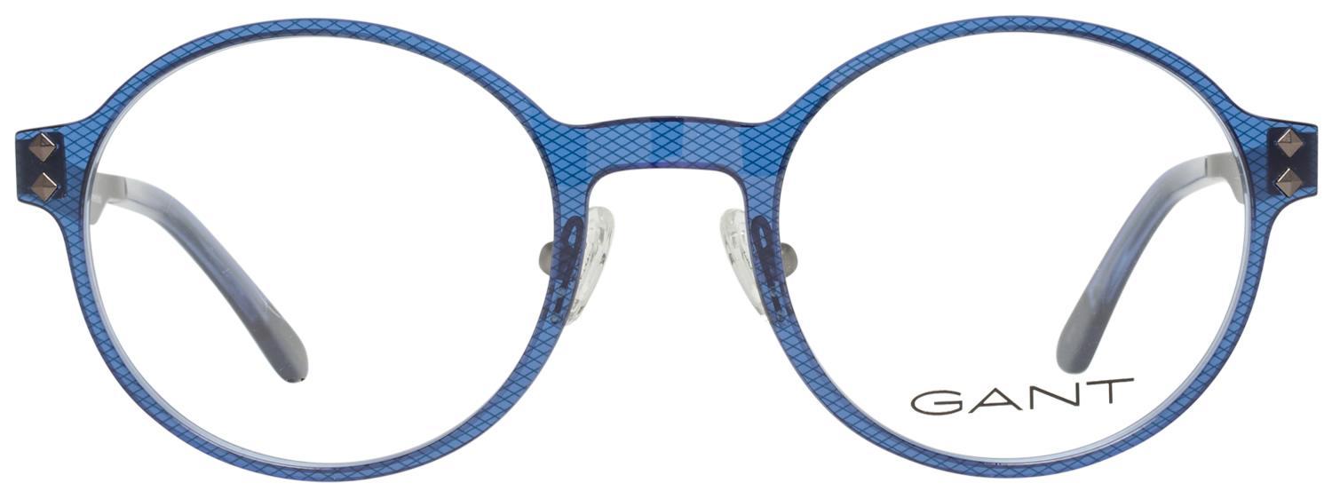 GANT (3133) Blue Full Rim Round Acetate Glasses - Image View 2