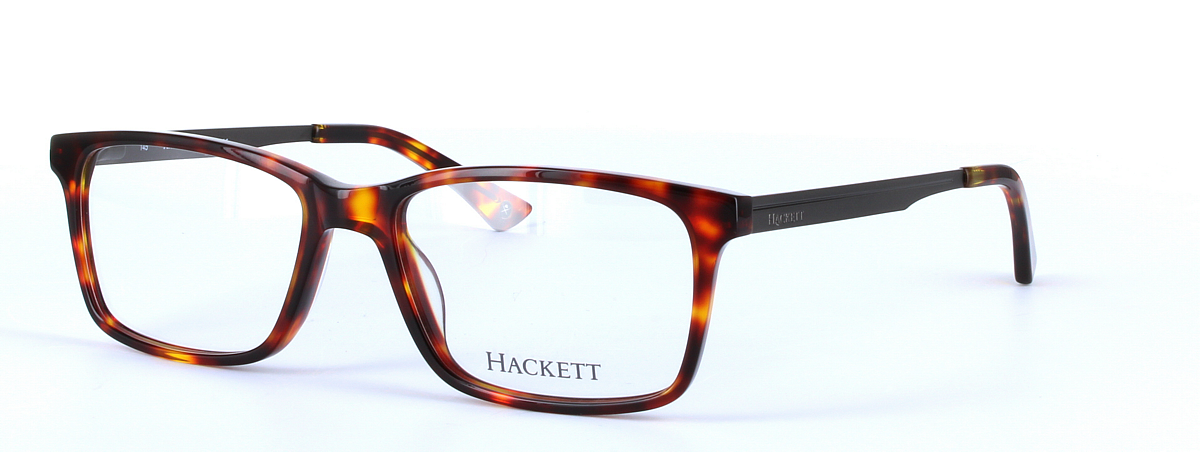HACKETT (HEK1162-101) Brown Full Rim Oval Square Acetate Glasses - Image View 1