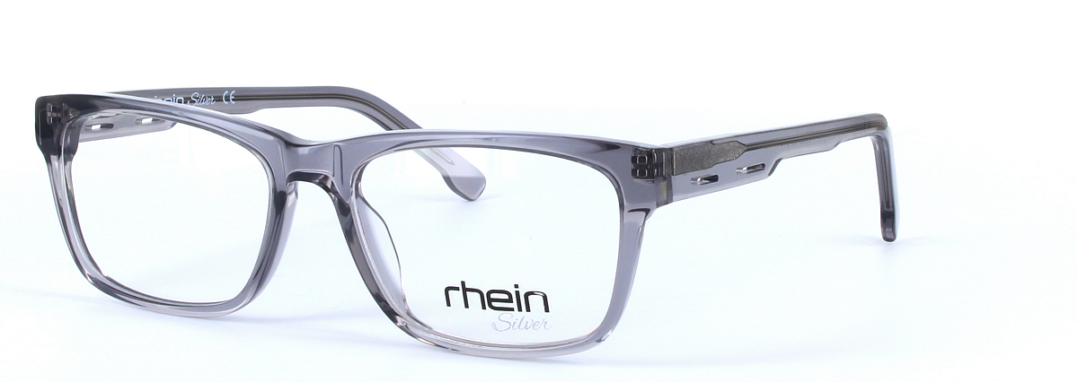 Cygnus Blue Full Rim Rectangular Plastic Glasses - Image View 1