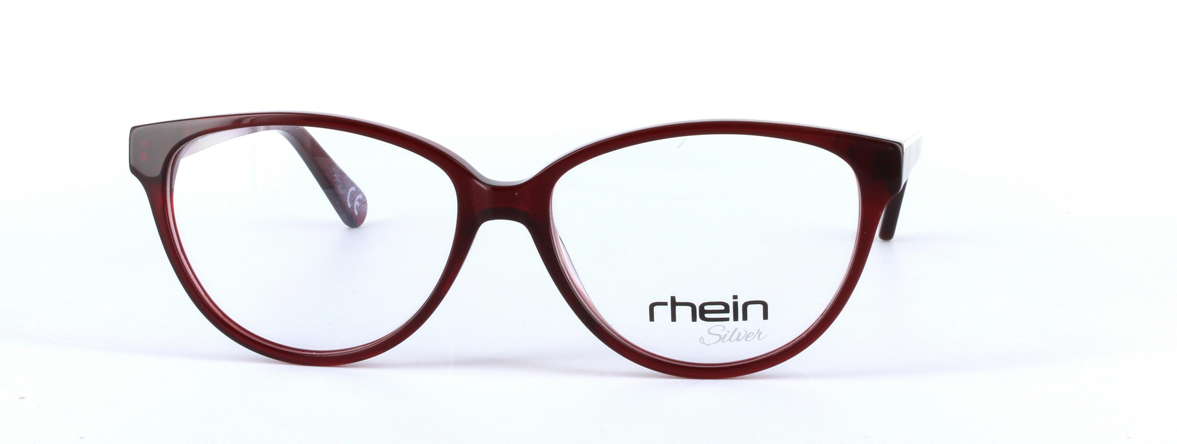 Alexia Black Full Rim Oval Round Plastic Glasses - Image View 5