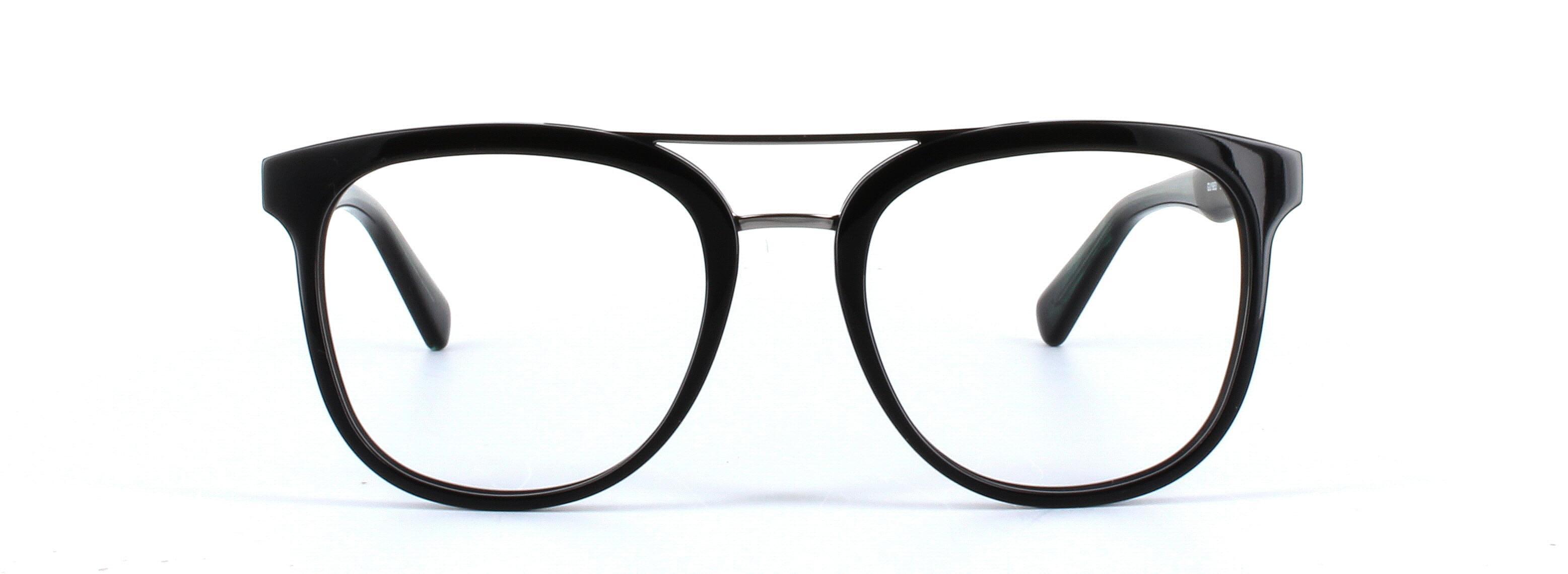 GUESS (GU1953-001) Black Full Rim Square Acetate Glasses - Image View 5