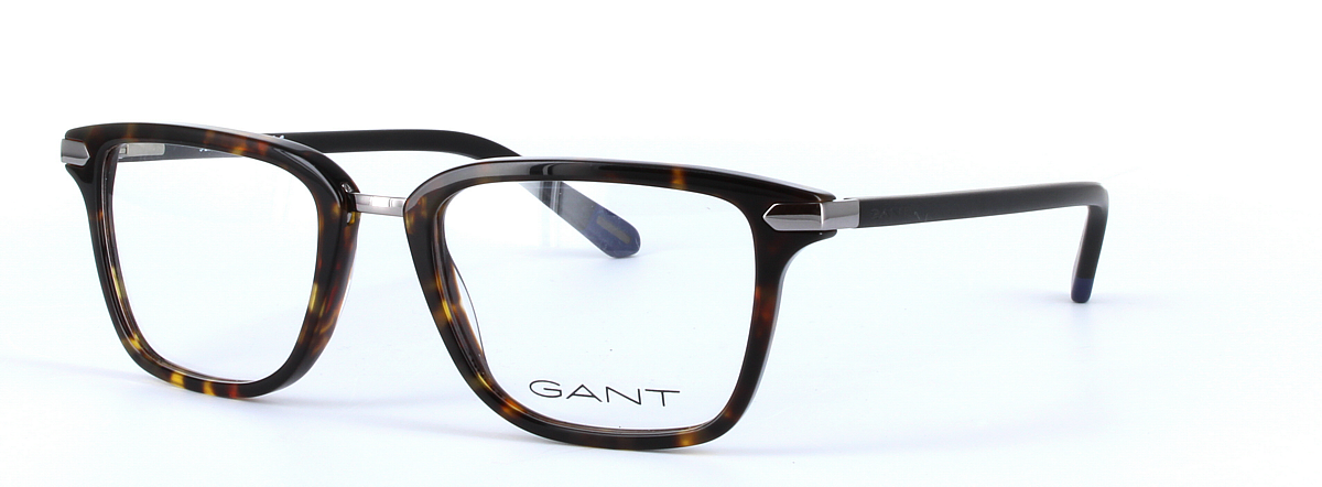 GANT (GA3116-052) Tortoise Full Rim Oval Rectangular Acetate Glasses - Image View 1