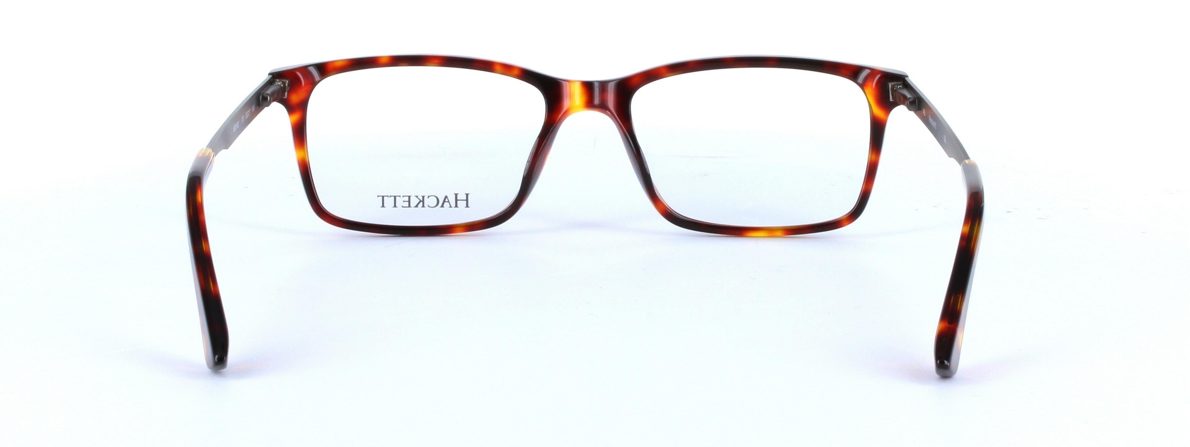 HACKETT (HEK1162-101) Brown Full Rim Oval Square Acetate Glasses - Image View 3