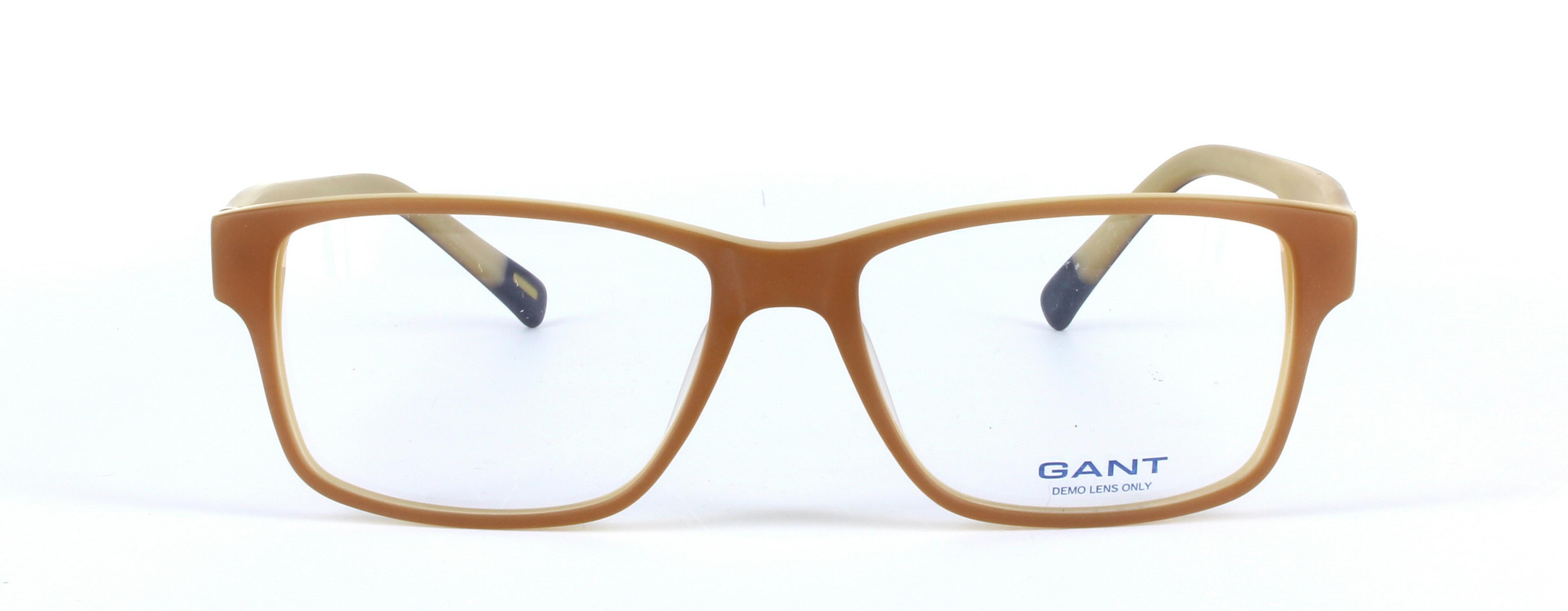 GANT (G3005) Brown Full Rim Rectangular Acetate Glasses - Image View 5