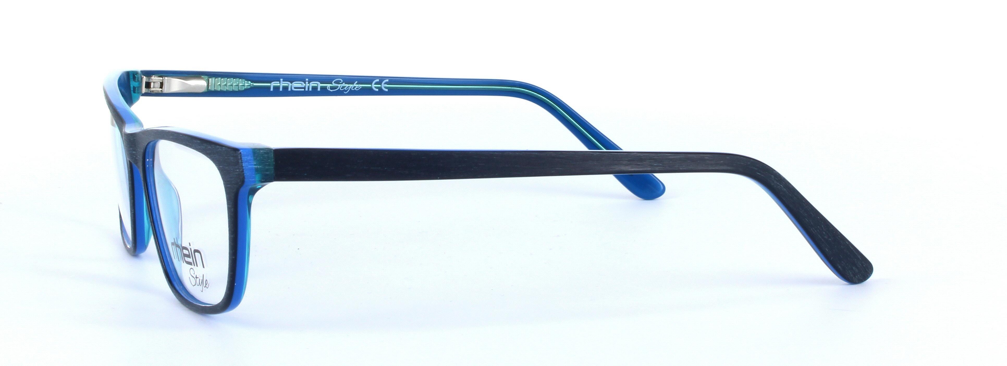 Filbert Blue Full Rim Oval Rectangular Plastic Glasses - Image View 2