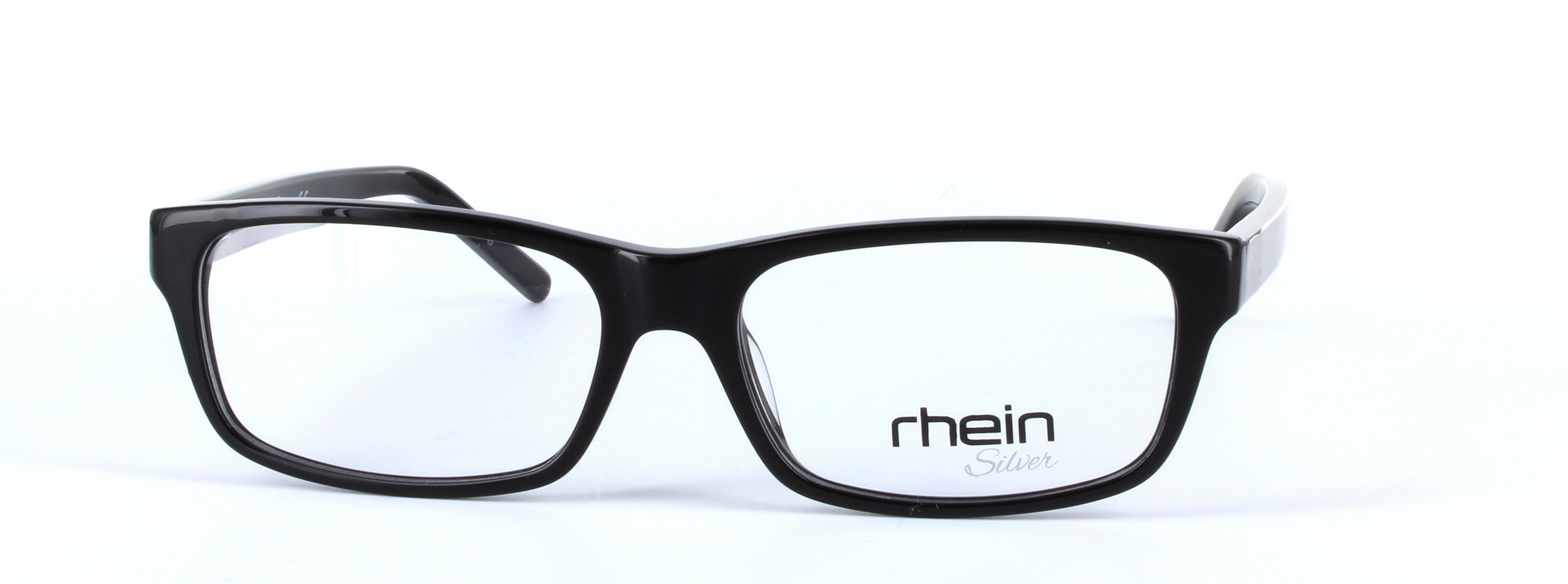Franco Brown Full Rim Rectangular Acetate Glasses - Image View 5