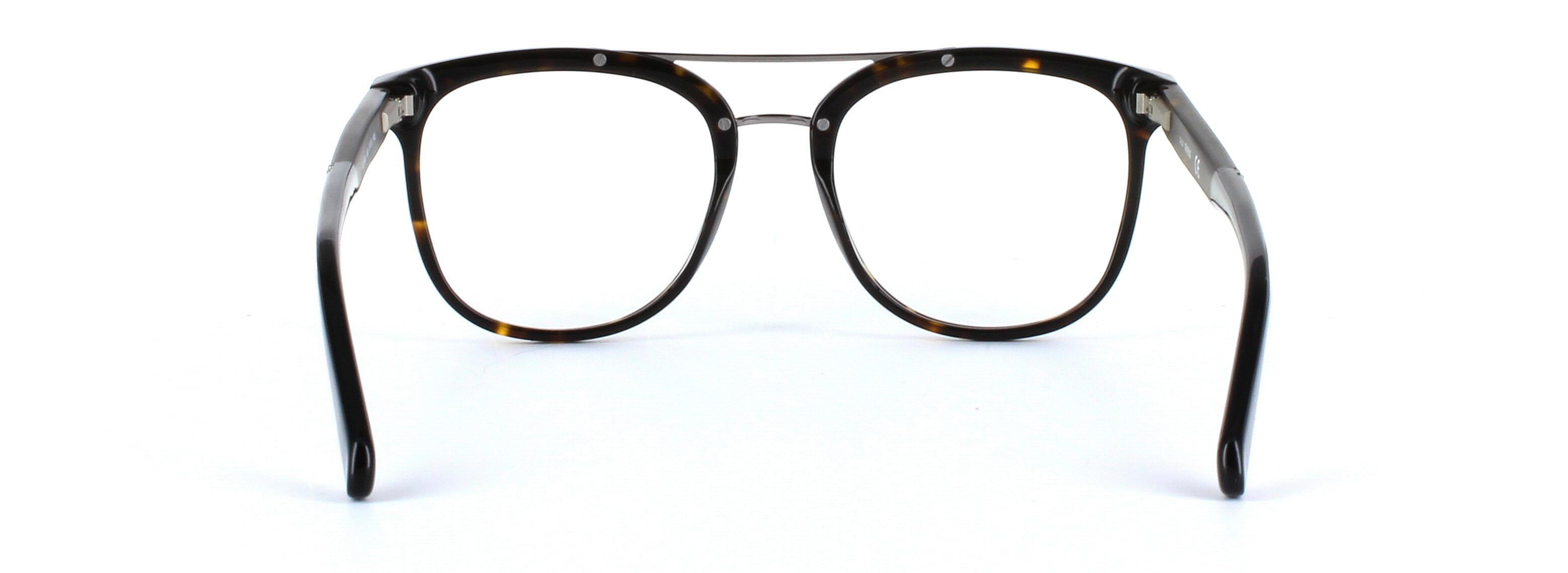 GUESS (GU1953-052) Brown Full Rim Square Acetate Glasses - Image View 3