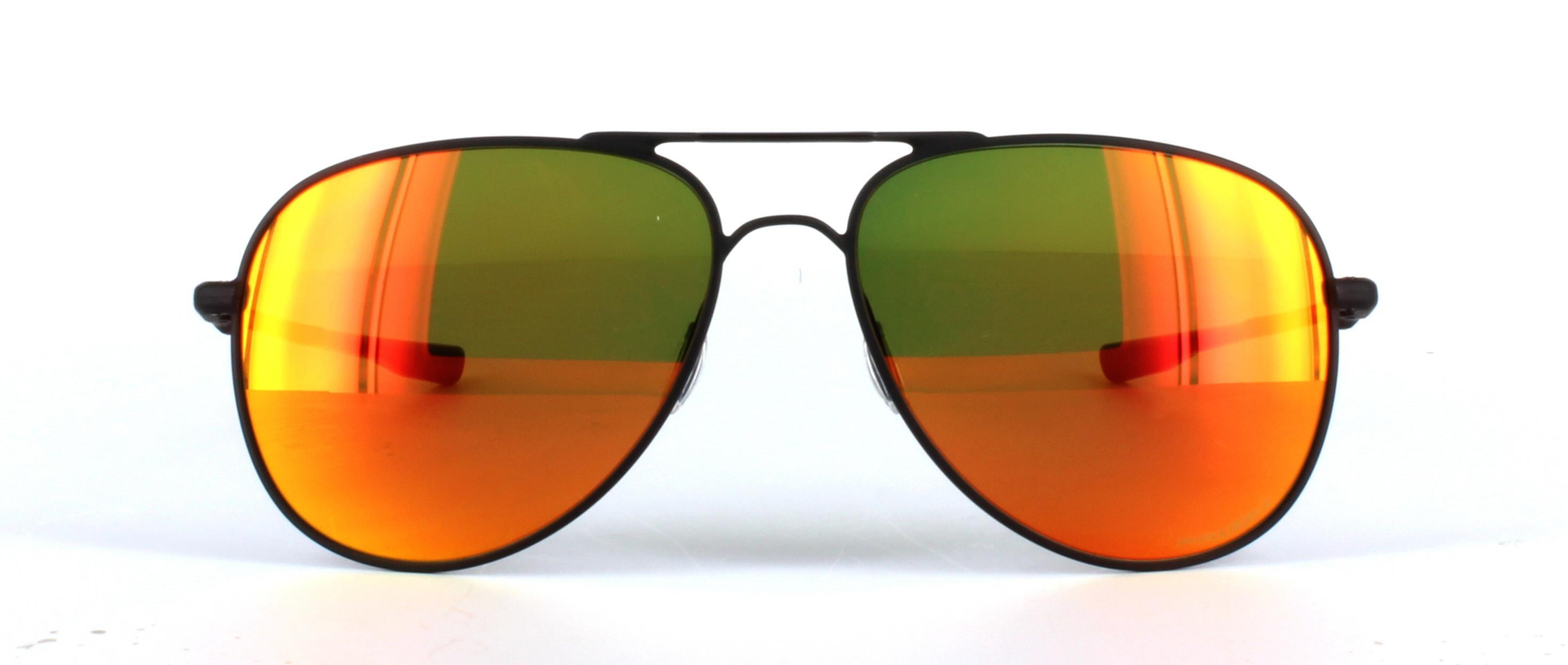 Oakley Elmont Black Full Rim Aviator Metal Prescription Sunglasses - Image View 5