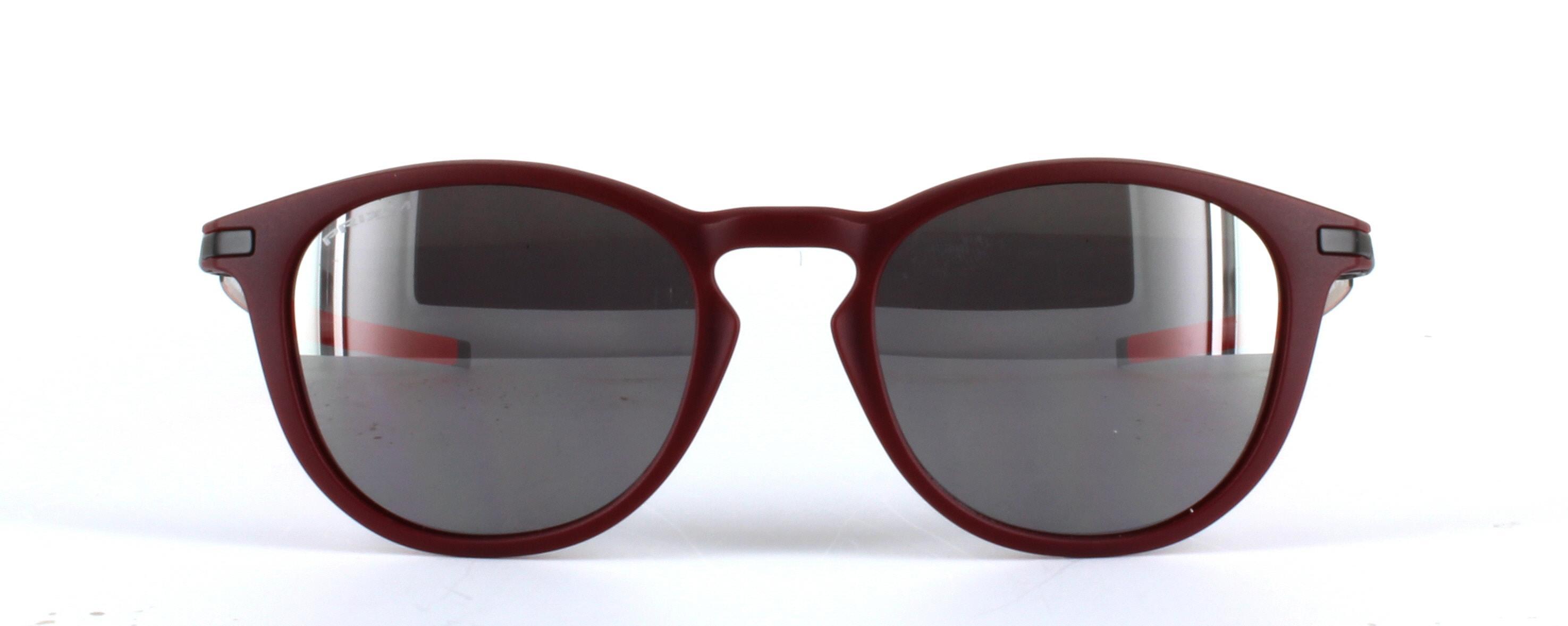 Oakley (O9439) Burgundy Full Rim Plastic Prescription Sunglasses - Image View 5