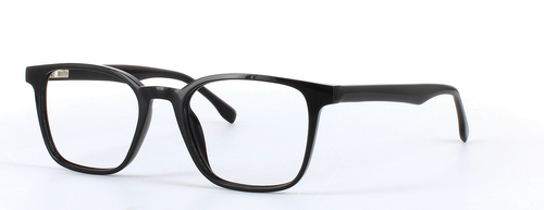 Hodson Black Full Rim Acetate Glasses - Image View 1