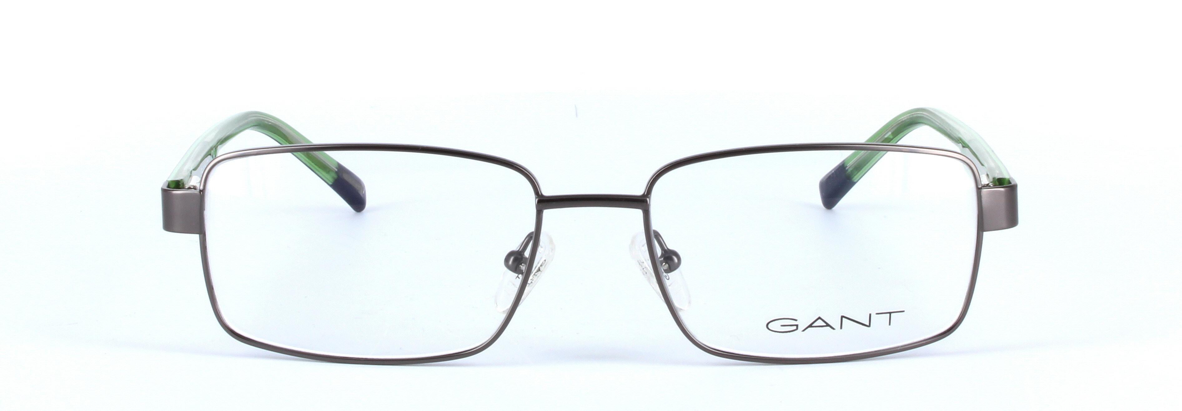 GANT (GA3102-049) Brown Full Rim Rectangular Metal Glasses - Image View 5