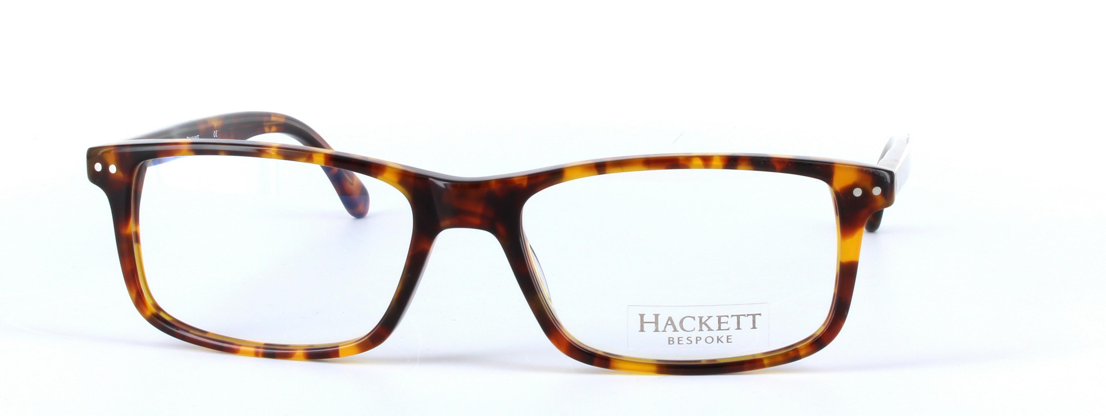 HACKETT BESPOKE (HEB133-127) Brown Full Rim Oval Rectangular Acetate Glasses - Image View 5