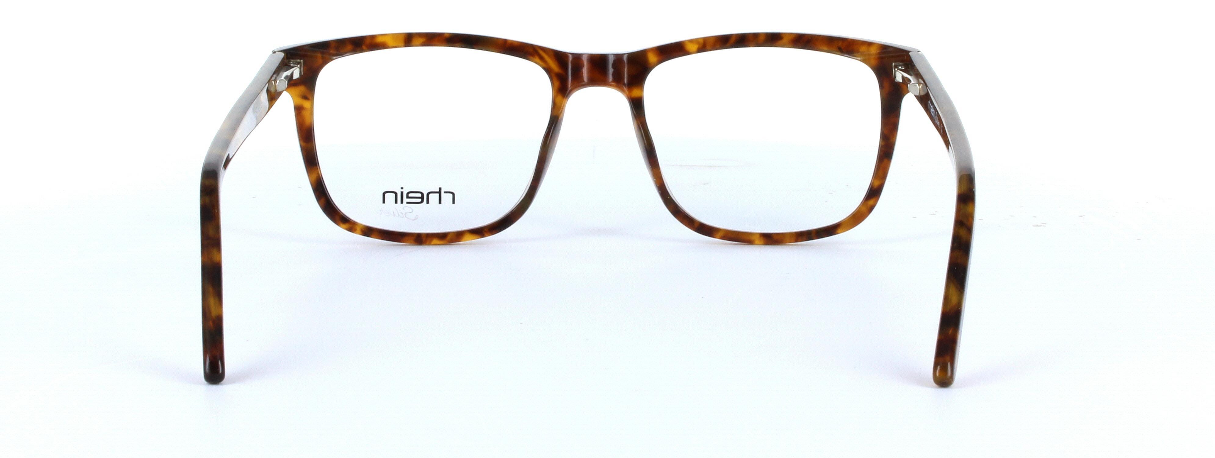 Morgan Tortoise Full Rim Square Plastic Glasses - Image View 3