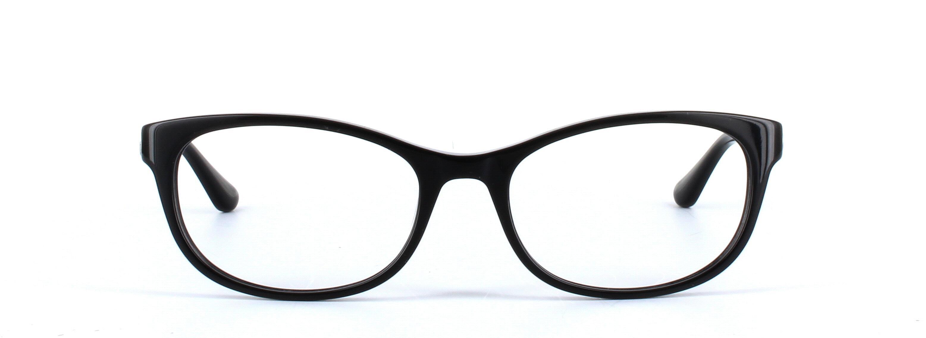 GUESS (GU2688-001) Black Full Rim Oval Acetate Glasses - Image View 5