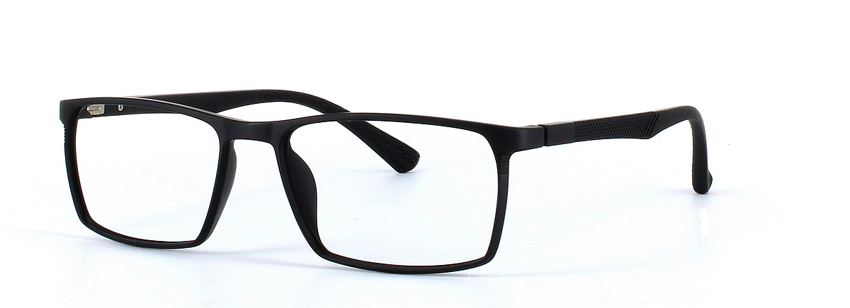 Roman Black Full Rim TR90 Glasses - Image View 1