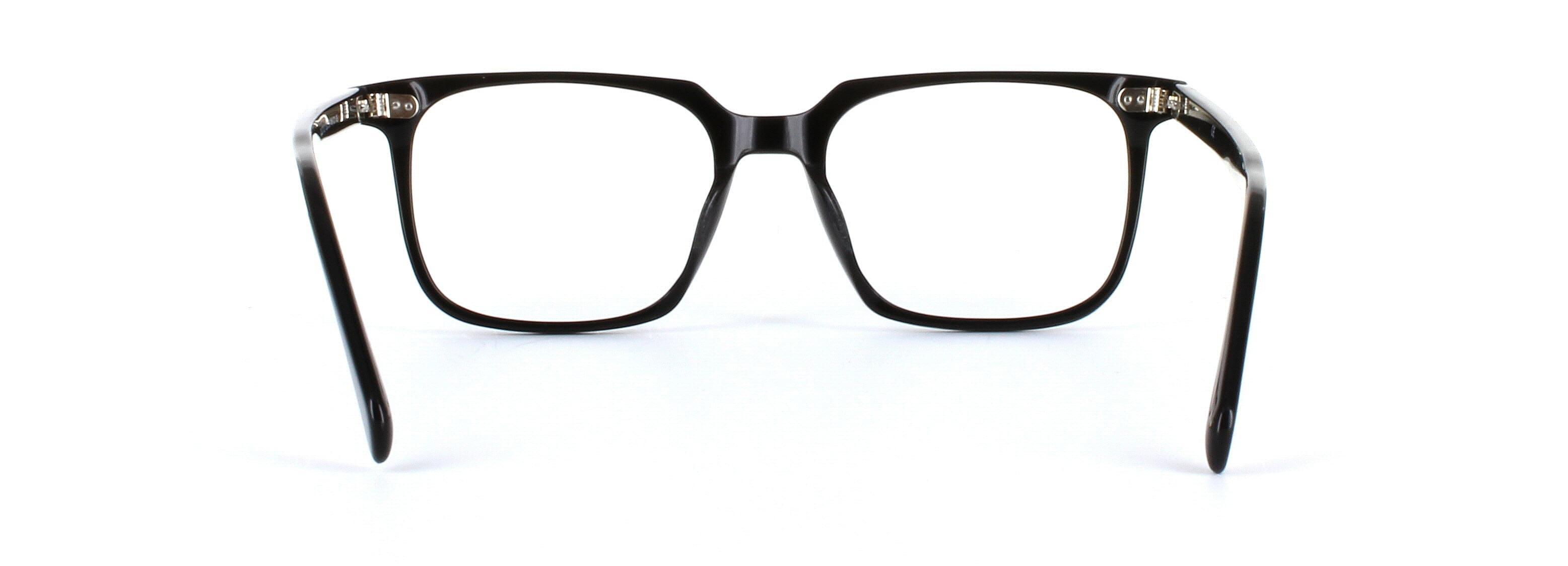 Chilli Black Full Rim Acetate Glasses - Image View 3