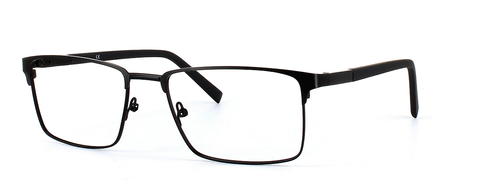 Natark Black Full Rim Metal Glasses - Image View 1