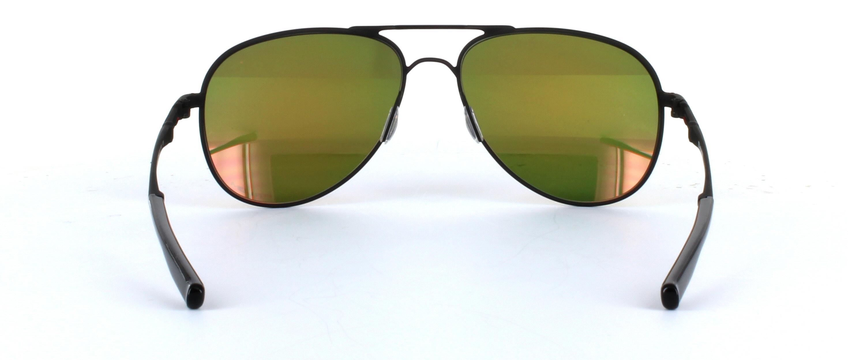 Oakley Elmont Black Full Rim Aviator Metal Sunglasses - Image View 3