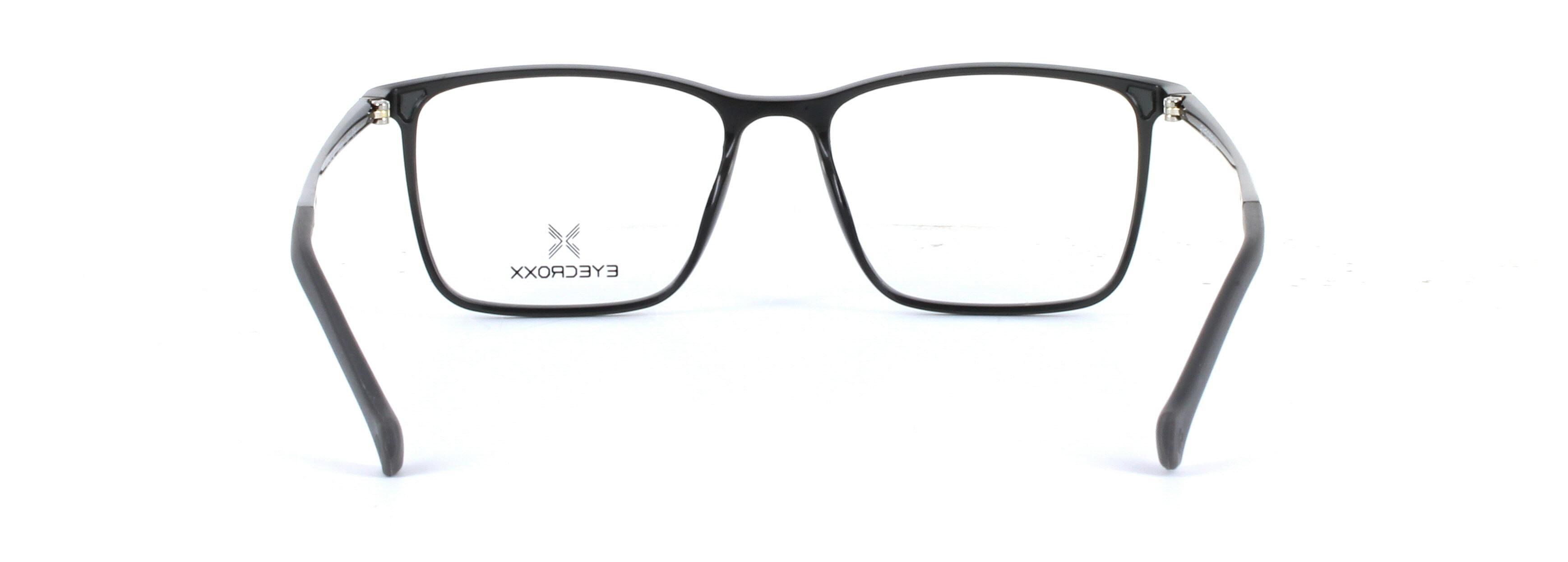 Eyecroxx 588 Grey Full Rim Plastic Glasses - Image View 3