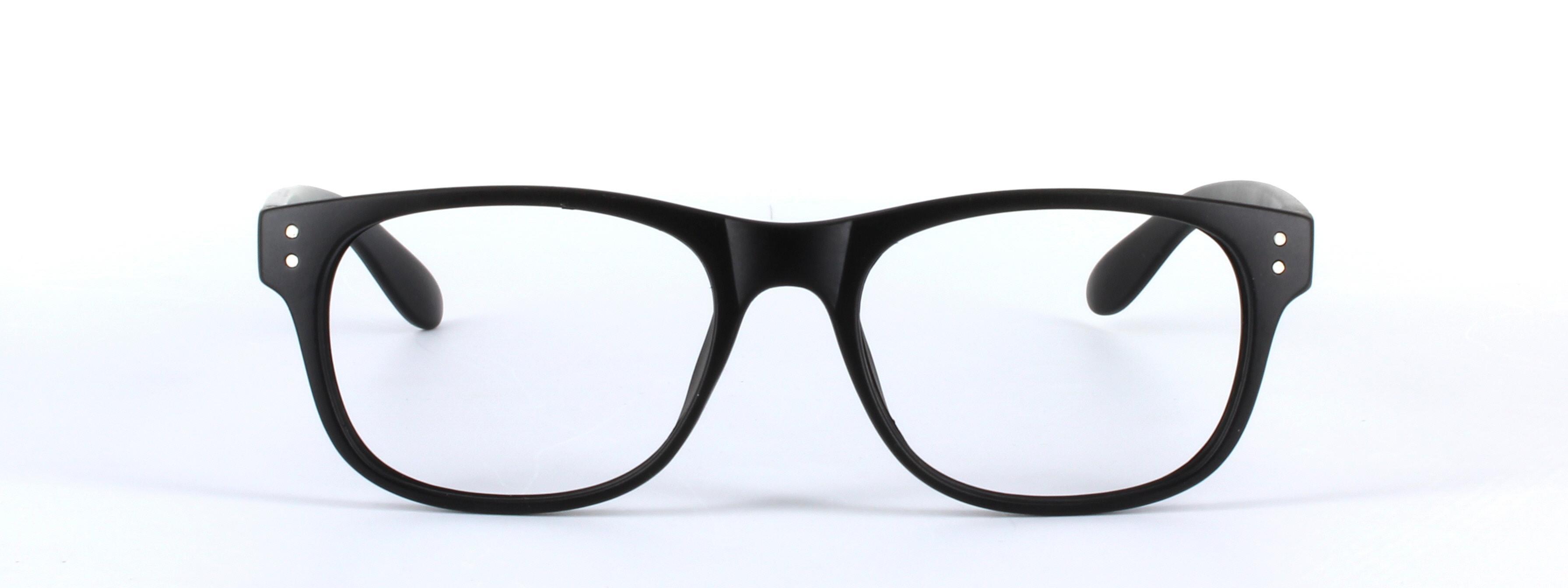 Brazil Black Full Rim Oval Plastic Glasses - Image View 5
