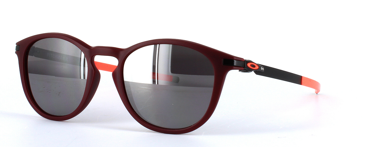 Oakley (O9439) Burgundy Full Rim Plastic Prescription Sunglasses - Image View 1