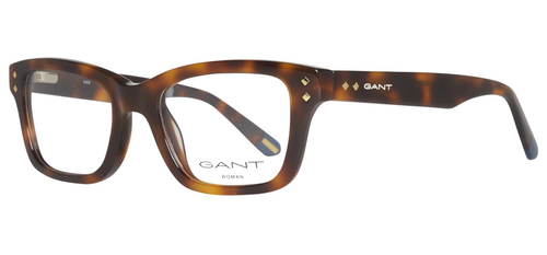 GANT (4073-056) Brown Full Rim Rectangular Acetate Glasses - Image View 1