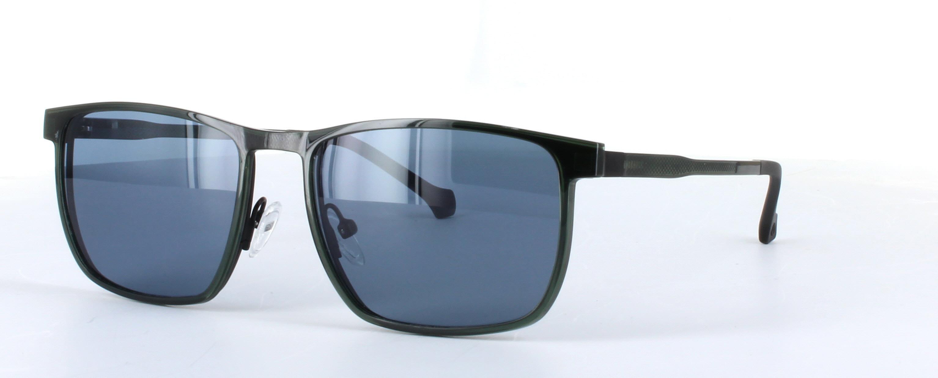 Eyecroxx 601 Grey Full Rim Metal Glasses - Image View 5