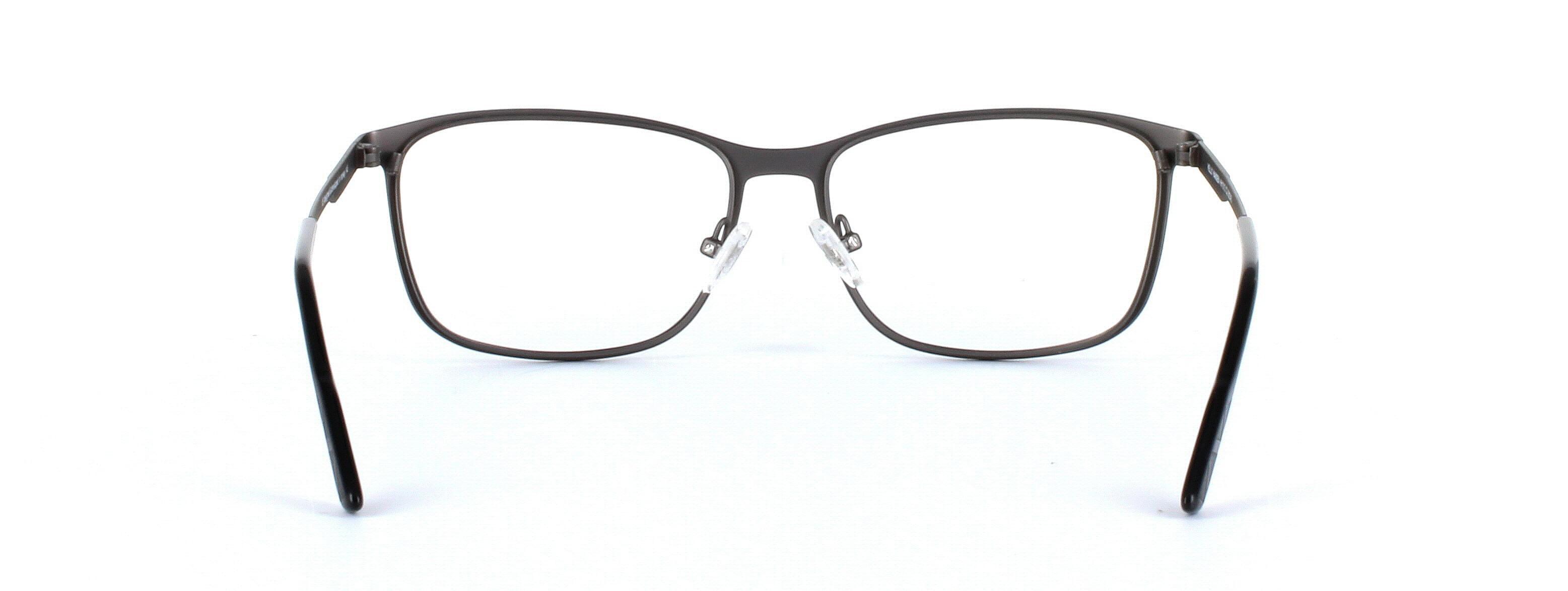 Helly Hansen HH 1013 Brown Full Rim Rectangular Square Metal Glasses - Image View 3