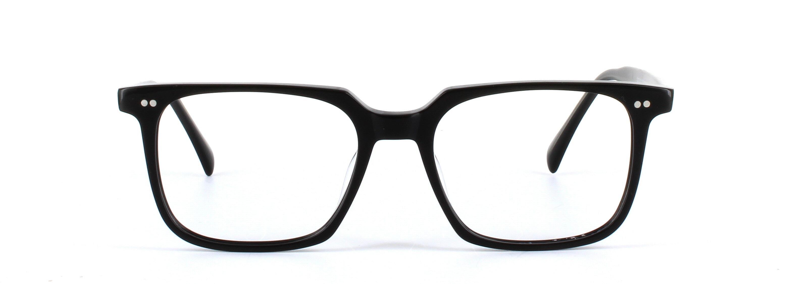 Chilli Black Full Rim Acetate Glasses - Image View 5