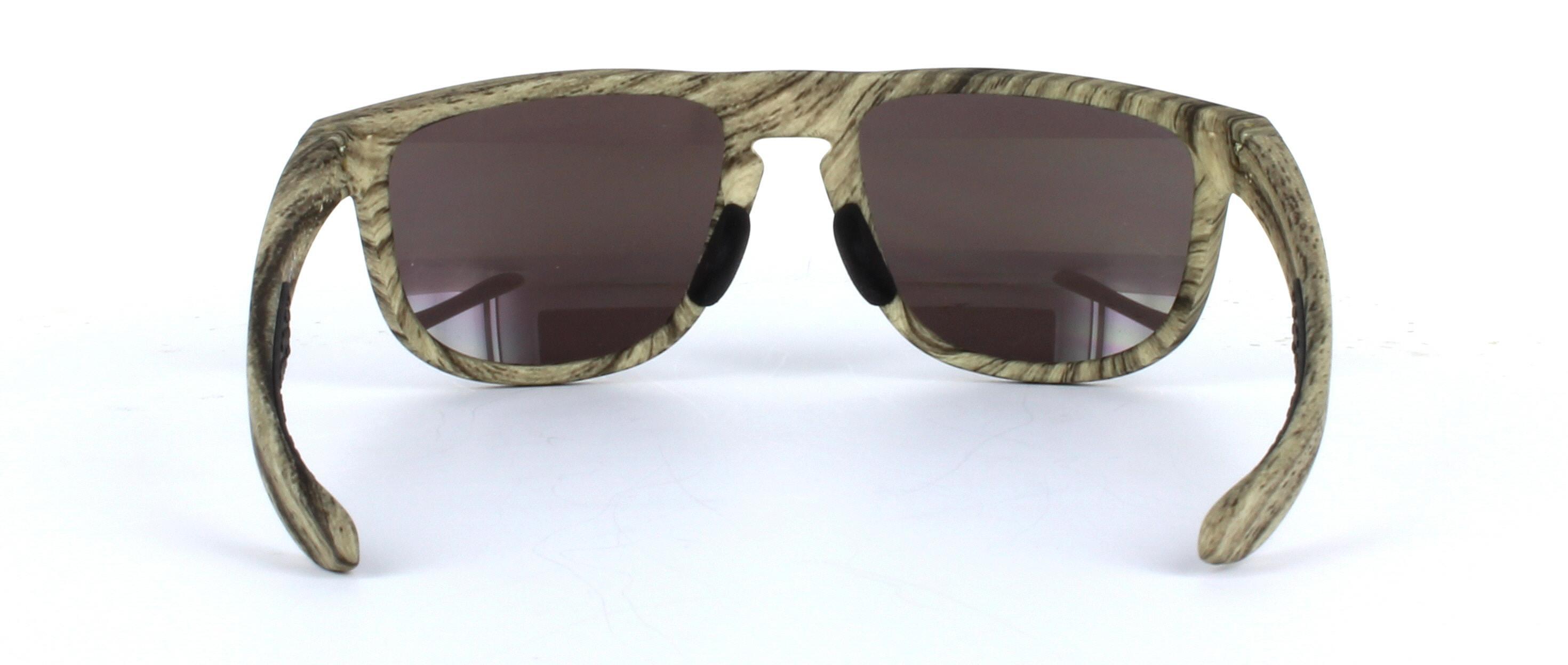 Oakley (O9379) Light Brown Full Rim Plastic Sunglasses - Image View 3