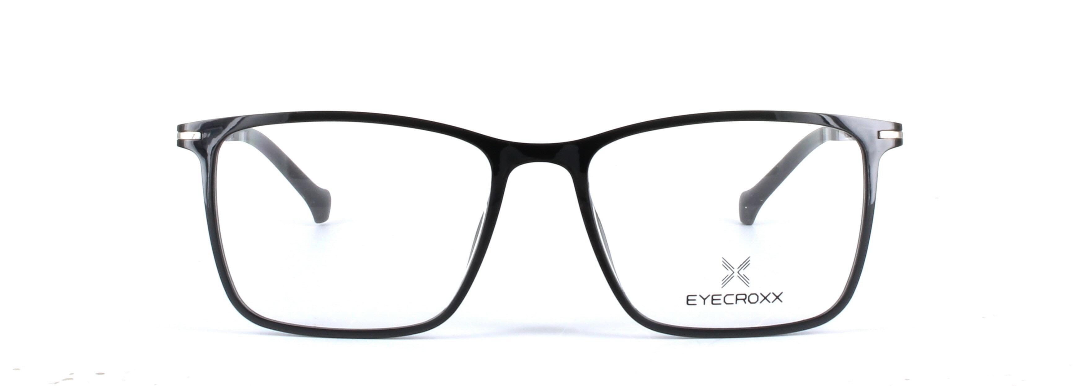 Eyecroxx 588 Grey Full Rim Plastic Glasses - Image View 5