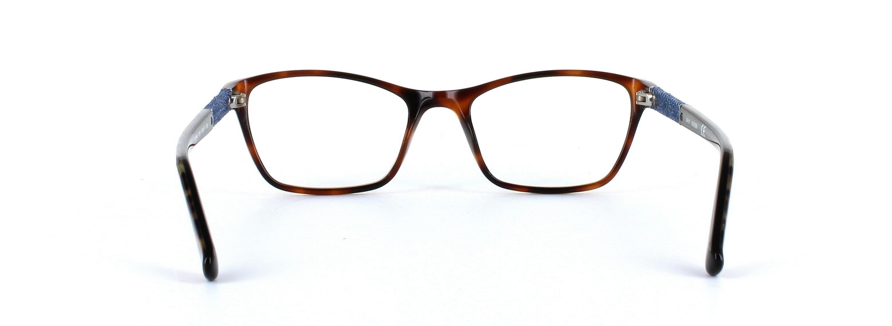 GUESS (GU2594-056) Brown Full Rim Rectangular Acetate Glasses - Image View 3