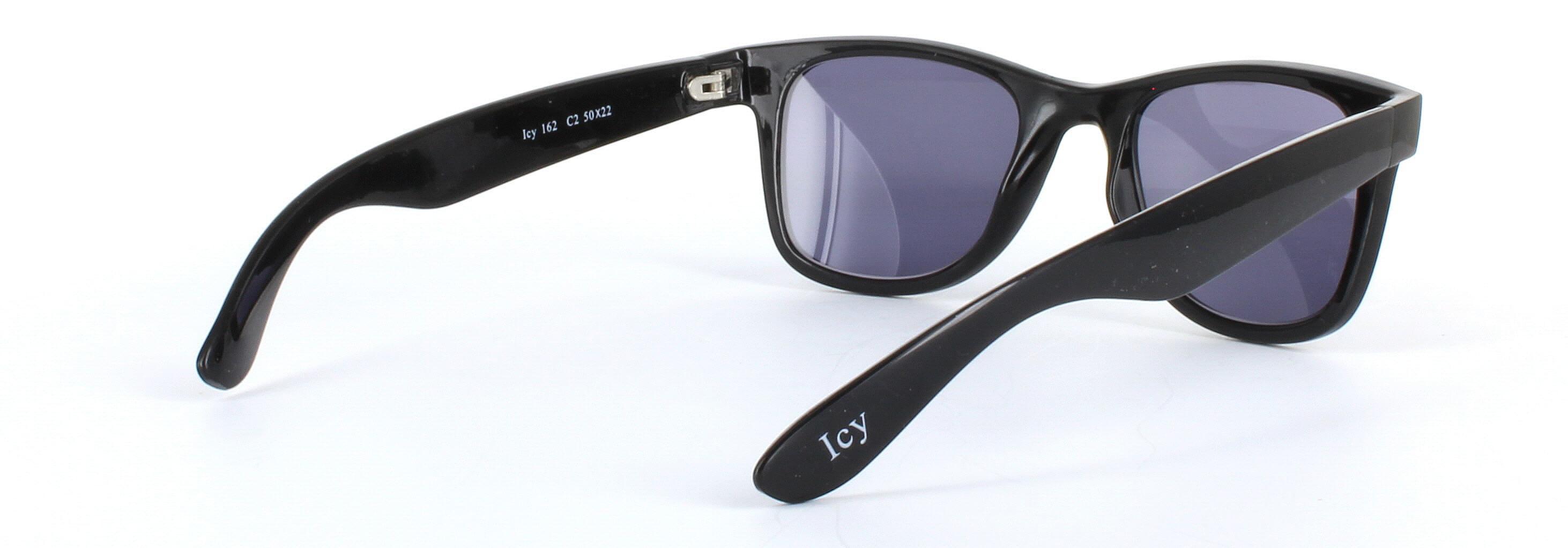 England Black Full Rim Plastic Sunglasses - Image View 4