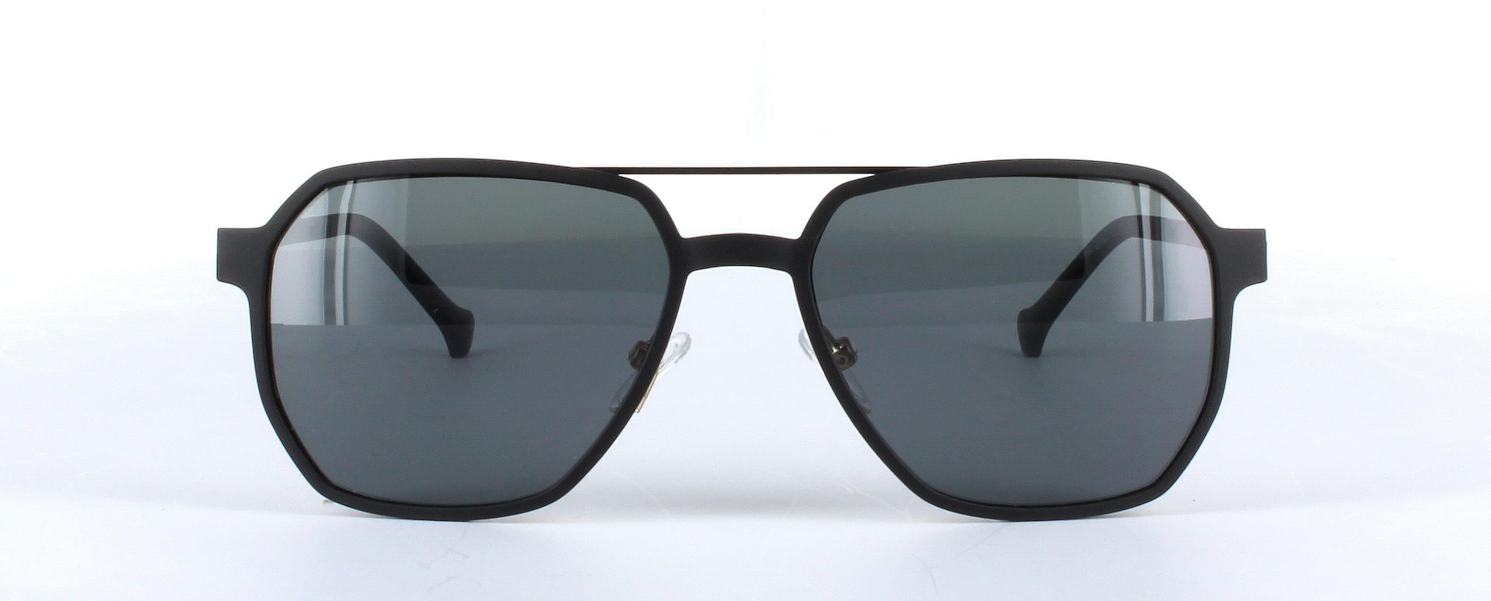 Eyecroxx 617 Black Full Rim Aviator Metal Glasses - Image View 5