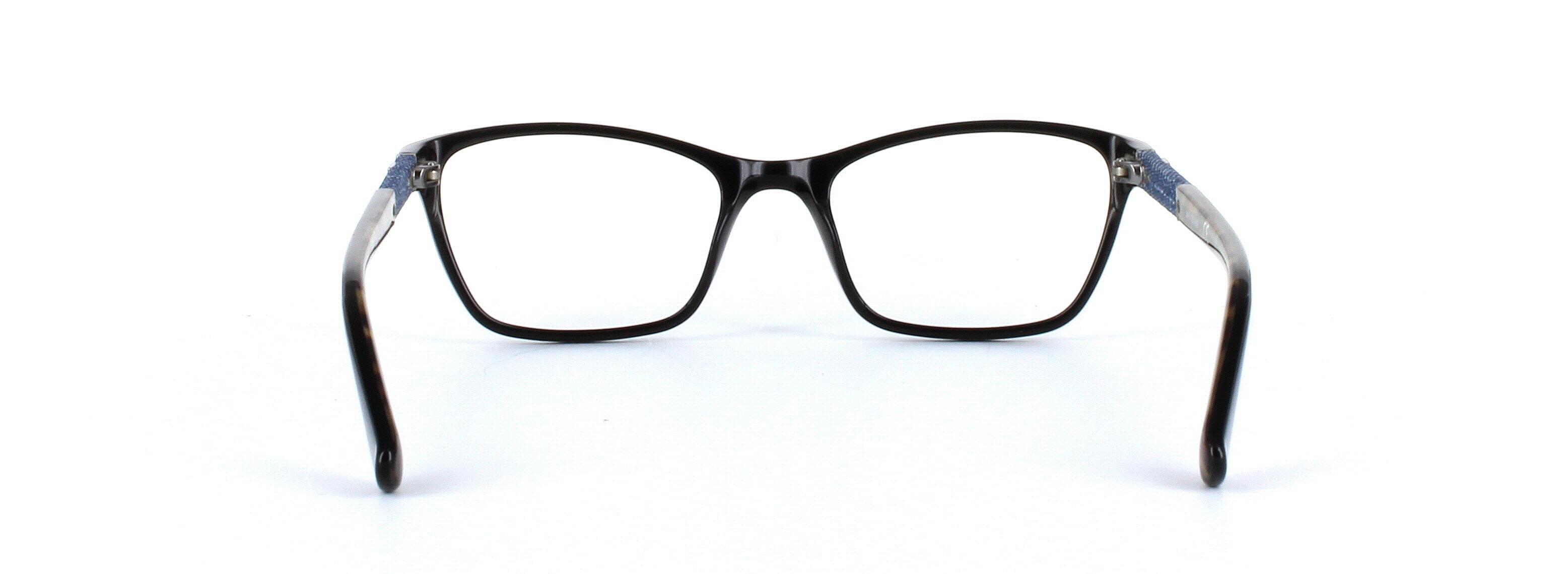 GUESS (GU2594-001) Black Full Rim Rectangular Acetate Glasses - Image View 3