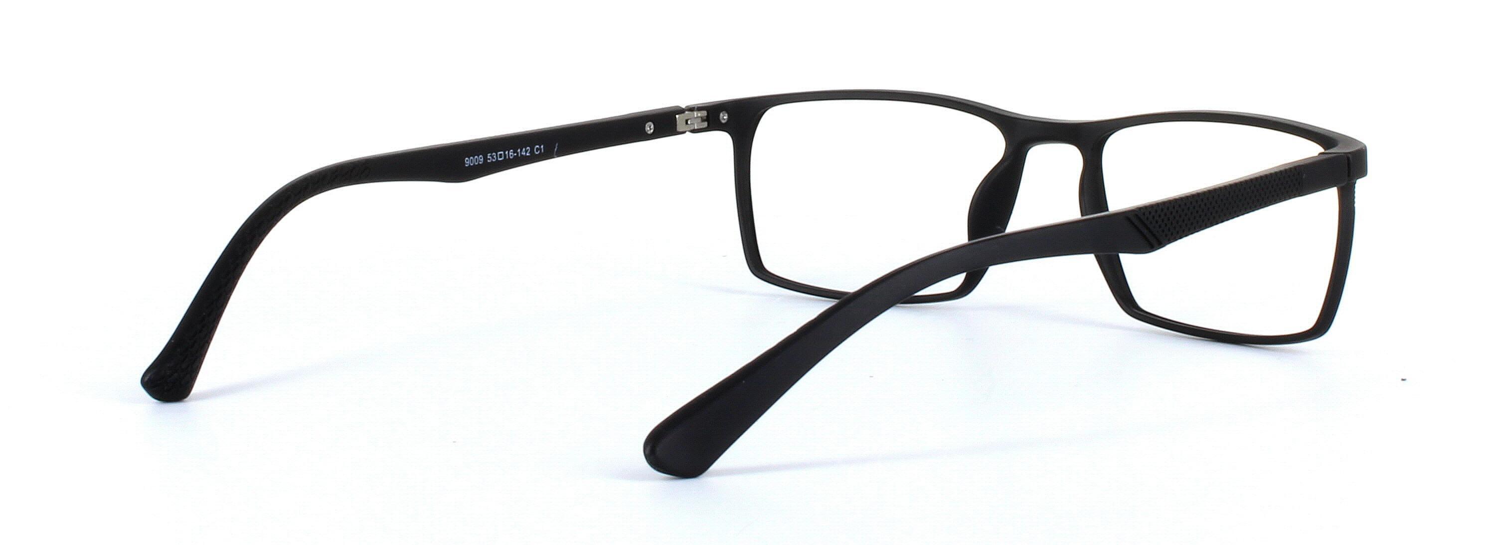 Roman Black Full Rim TR90 Glasses - Image View 4