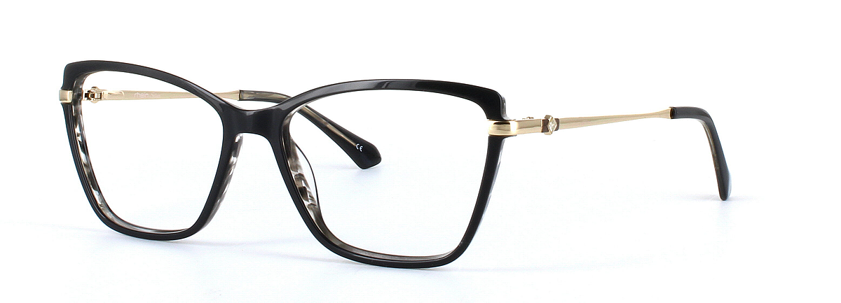 Jeanine Grey Full Rim Acetate Glasses - Image View 1