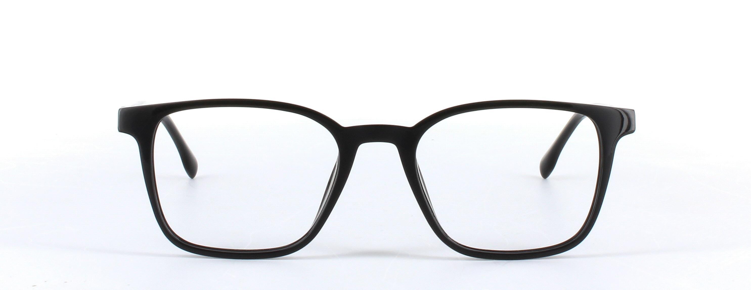 Hodson Black Full Rim Acetate Glasses - Image View 5