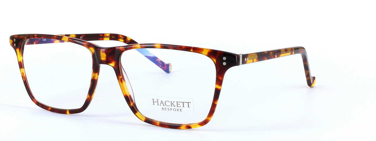 HACKETT BESPOKE (HEB143-127) Brown Full Rim Oval Round Square Acetate Glasses - Image View 1