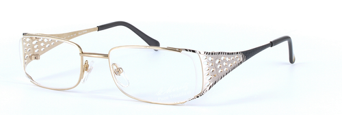 L'ART St-MORITZ (4782-004) Gold Full Rim Rectangular Metal Glasses - Image View 1