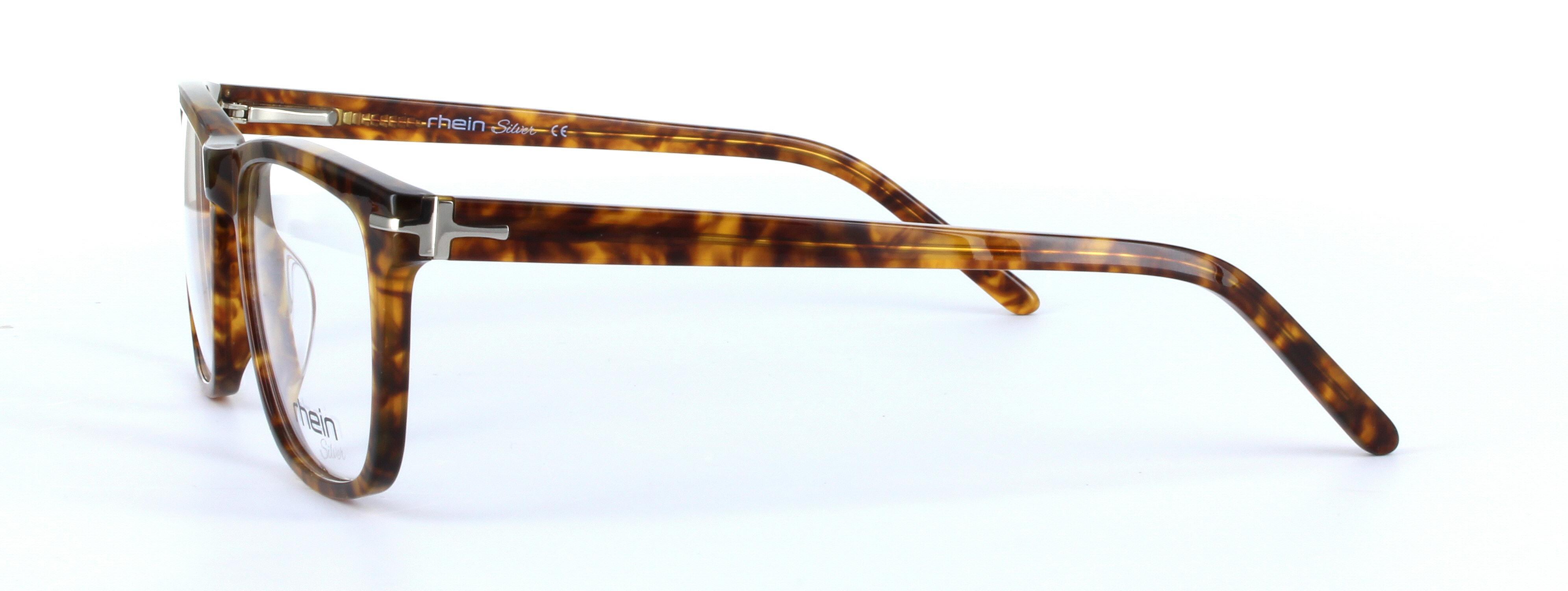 Morgan Tortoise Full Rim Square Plastic Glasses - Image View 2