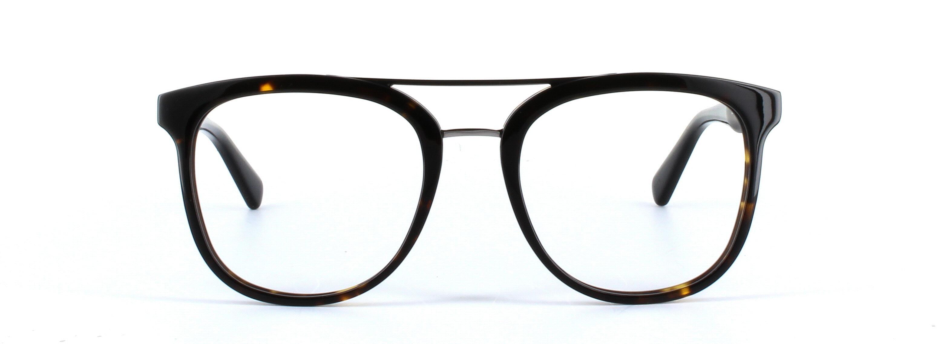 GUESS (GU1953-052) Brown Full Rim Square Acetate Glasses - Image View 5