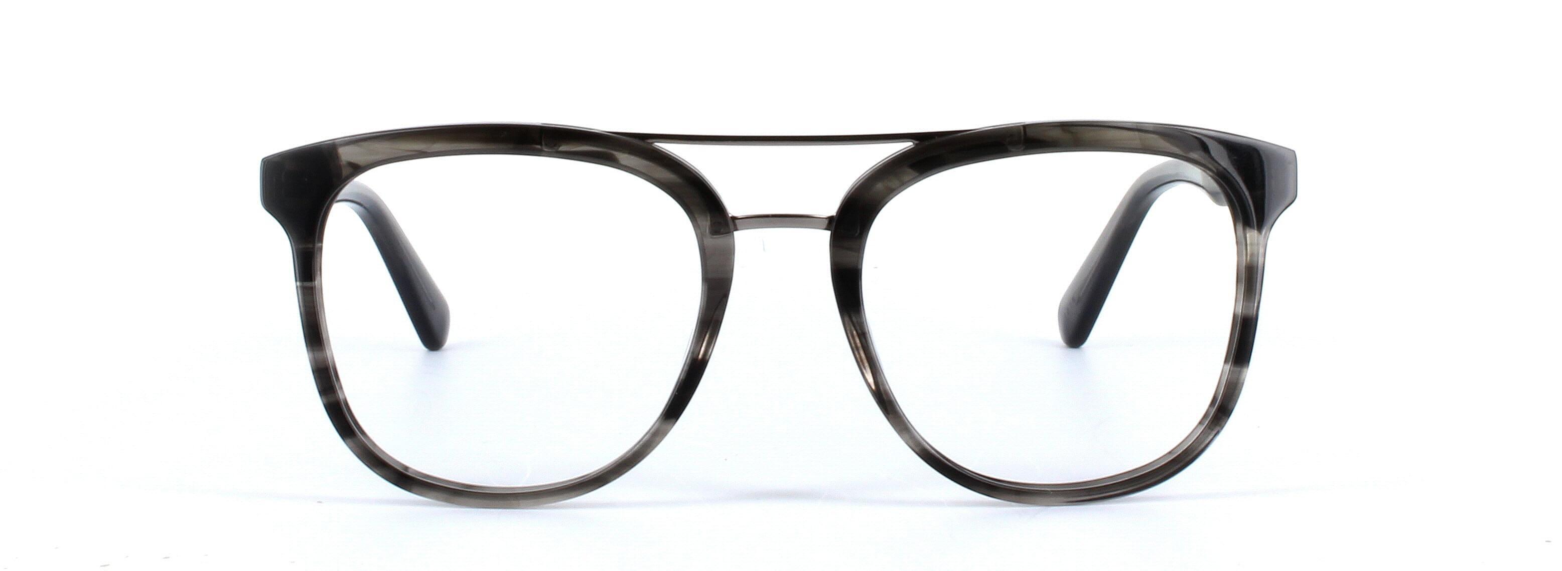 GUESS (GU1953-020) Grey Full Rim Square Acetate Glasses - Image View 5