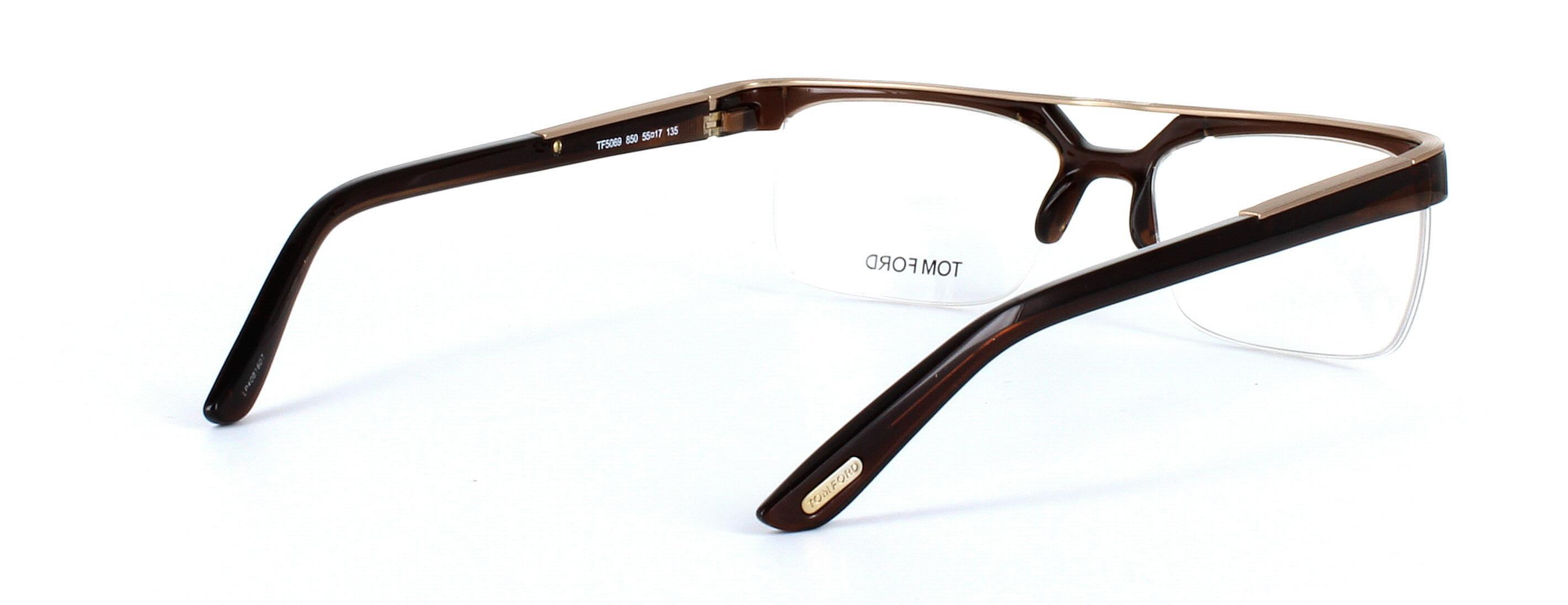 Tom Ford - 5069 - Unisex semi-rimless glasses - image 4