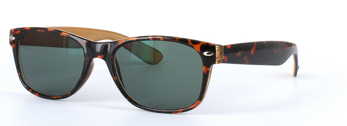 Lester Tortoise Full Rim Oval Plastic Prescription Sunglasses - Image View 1