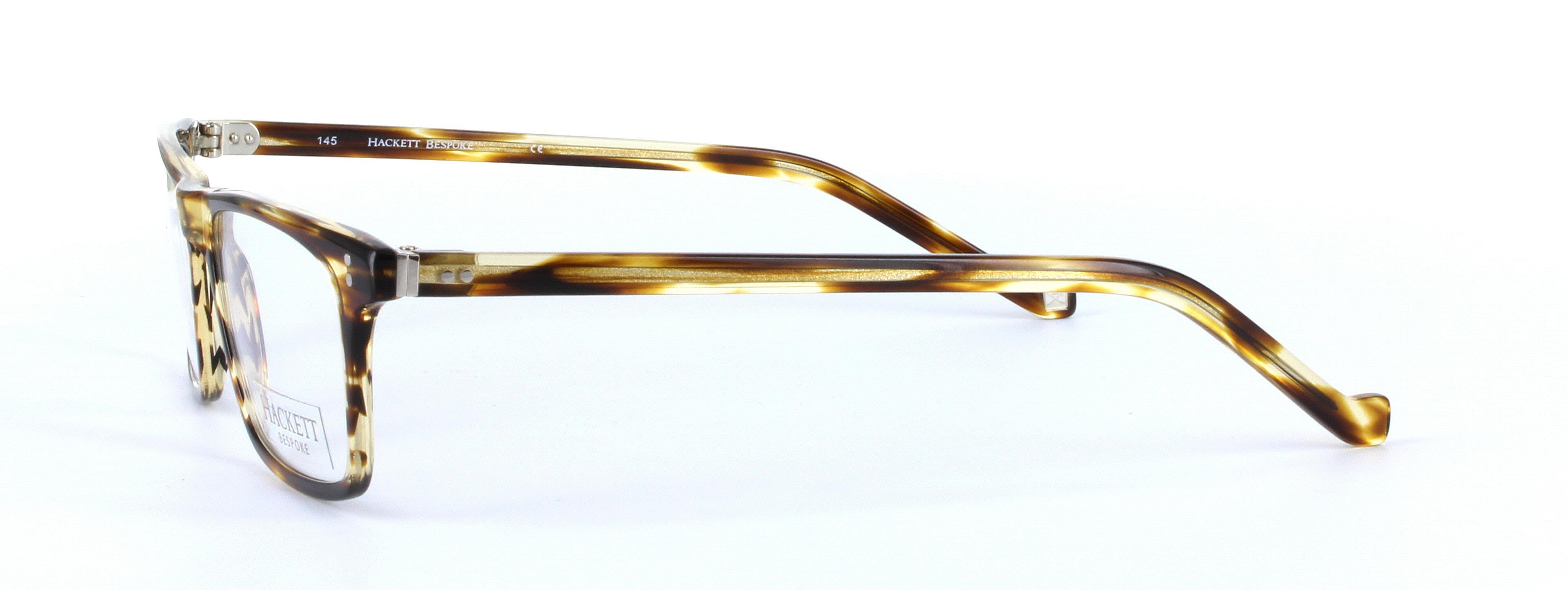 HACKETT BESPOKE (HEB142-192) Brown Full Rim Oval Rectangular Acetate Glasses - Image View 2