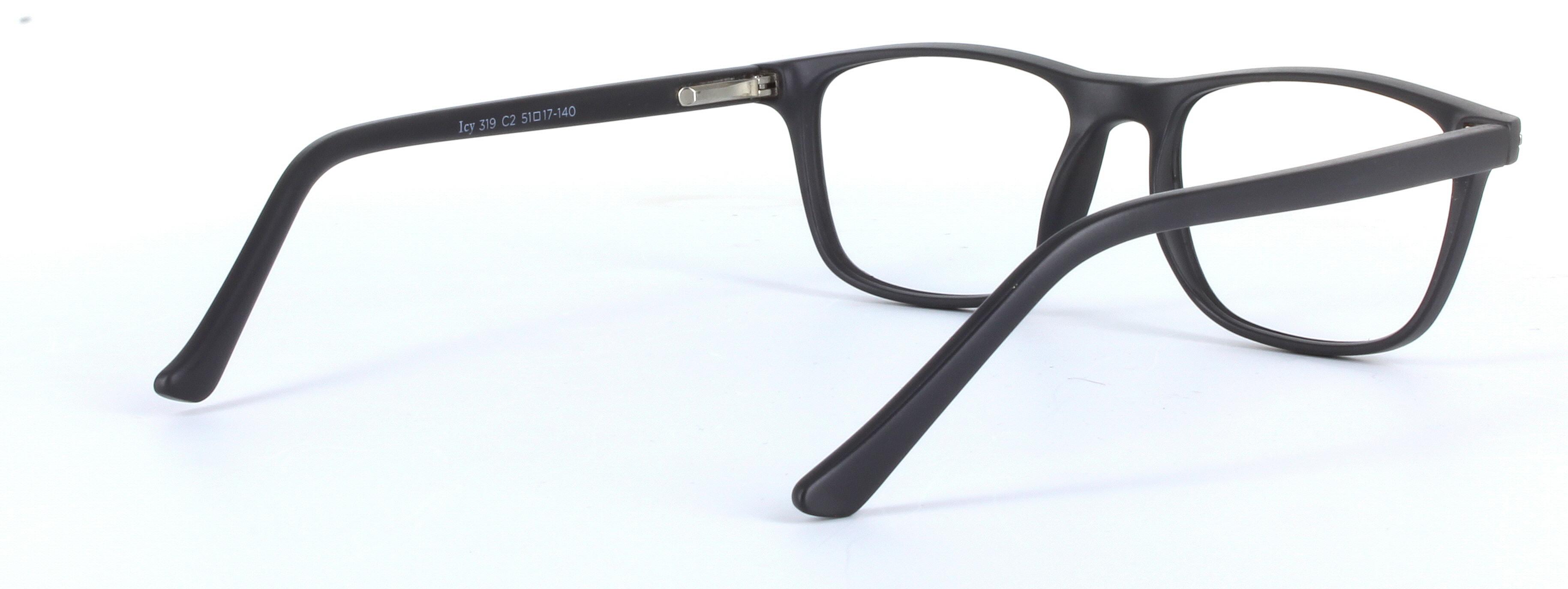 Consul Grey Full Rim Oval Round Plastic Glasses - Image View 4