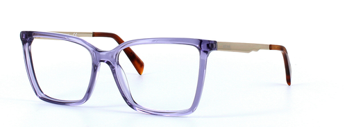 JUST CAVALLI (JC0813-078) Purple Full Rim Square Acetate Glasses - Image View 1