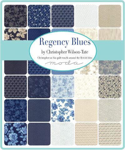 Moda Fabric Regency Blues