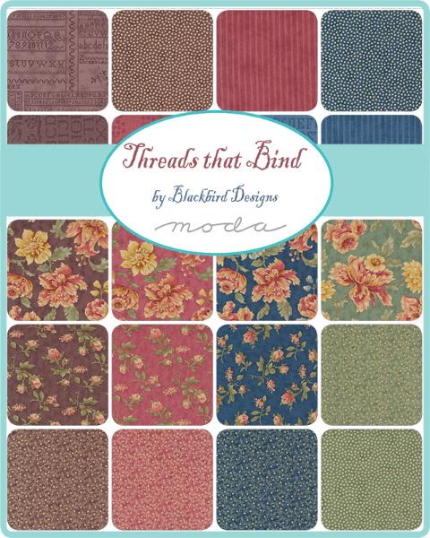 Moda Fabric Threads that Bind by Blackbird Designs